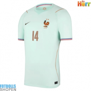 Billiga Frankrike Adrien Rabiot #14 Bortatröja VM 2026 Kortärmad